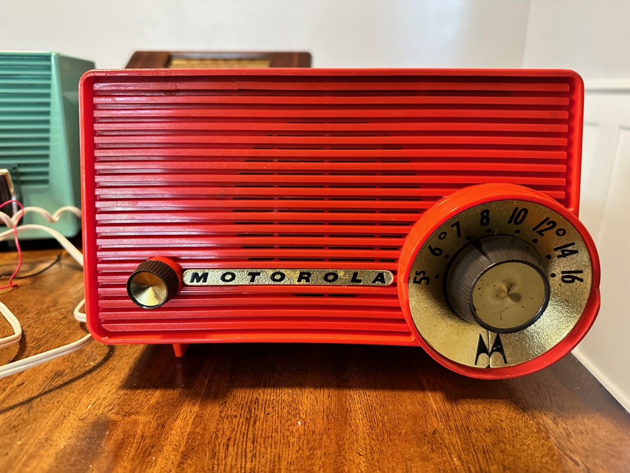 1957 Motorola Dragster Red